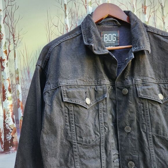 BDG Black Jean Jacket - Picture 4 of 6